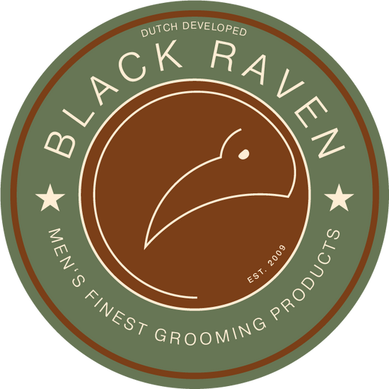 Logo Black Raven in Army green/ brown