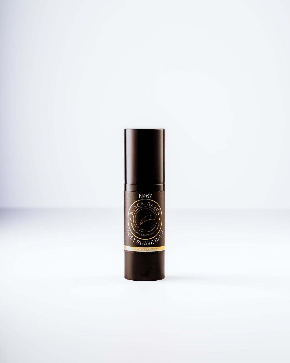 Black Raven No.67 Aftershave Balsem, alcohol-free aftershave balm for soothing post-shave skin care.