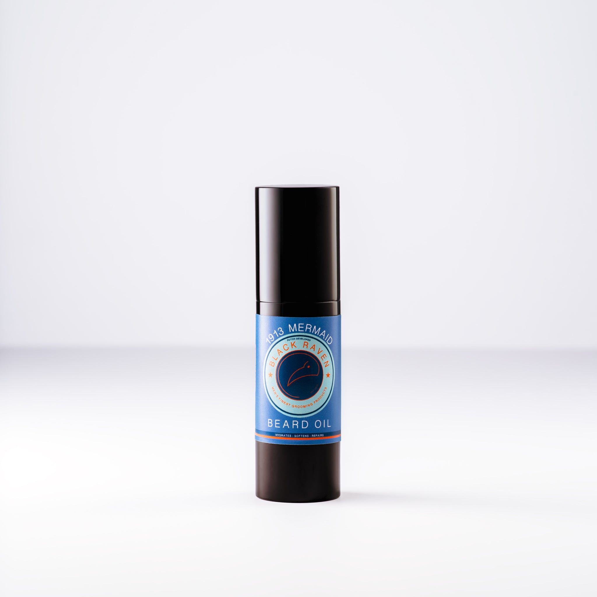 Black Raven 1913 Mermaid Baardolie 30ml - Hydraterende Baardolie met Zeegeur