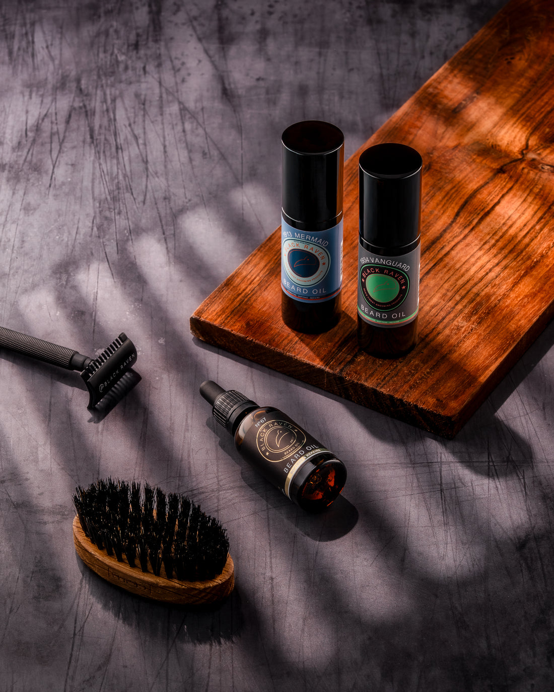 1935 Vanguard Baardolie - Black Raven | Hydrateert & Verzacht | Gentleman's Keuze