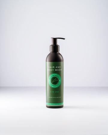 Black Raven Hair & Body Wash - 250ml - Tea Tree Olie - Reinigt & Verfrist