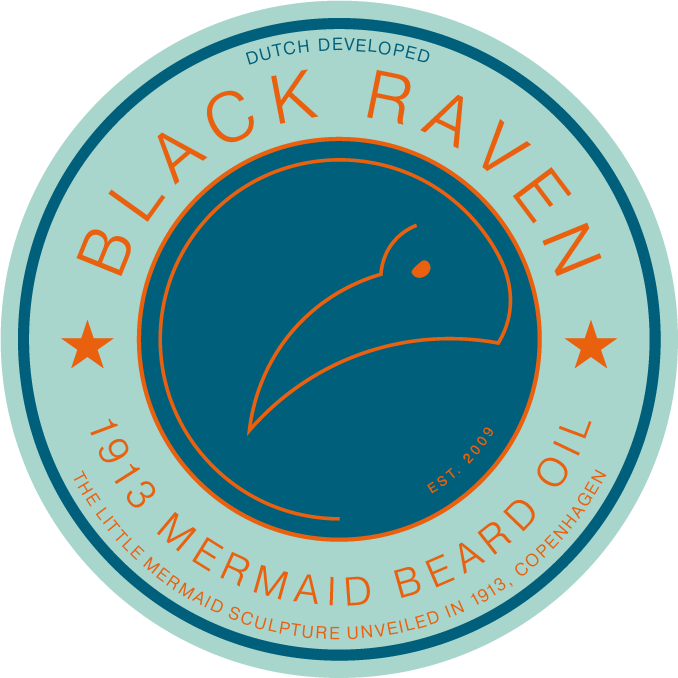 1913 Mermaid Beard Oil - Black Raven- 10ml